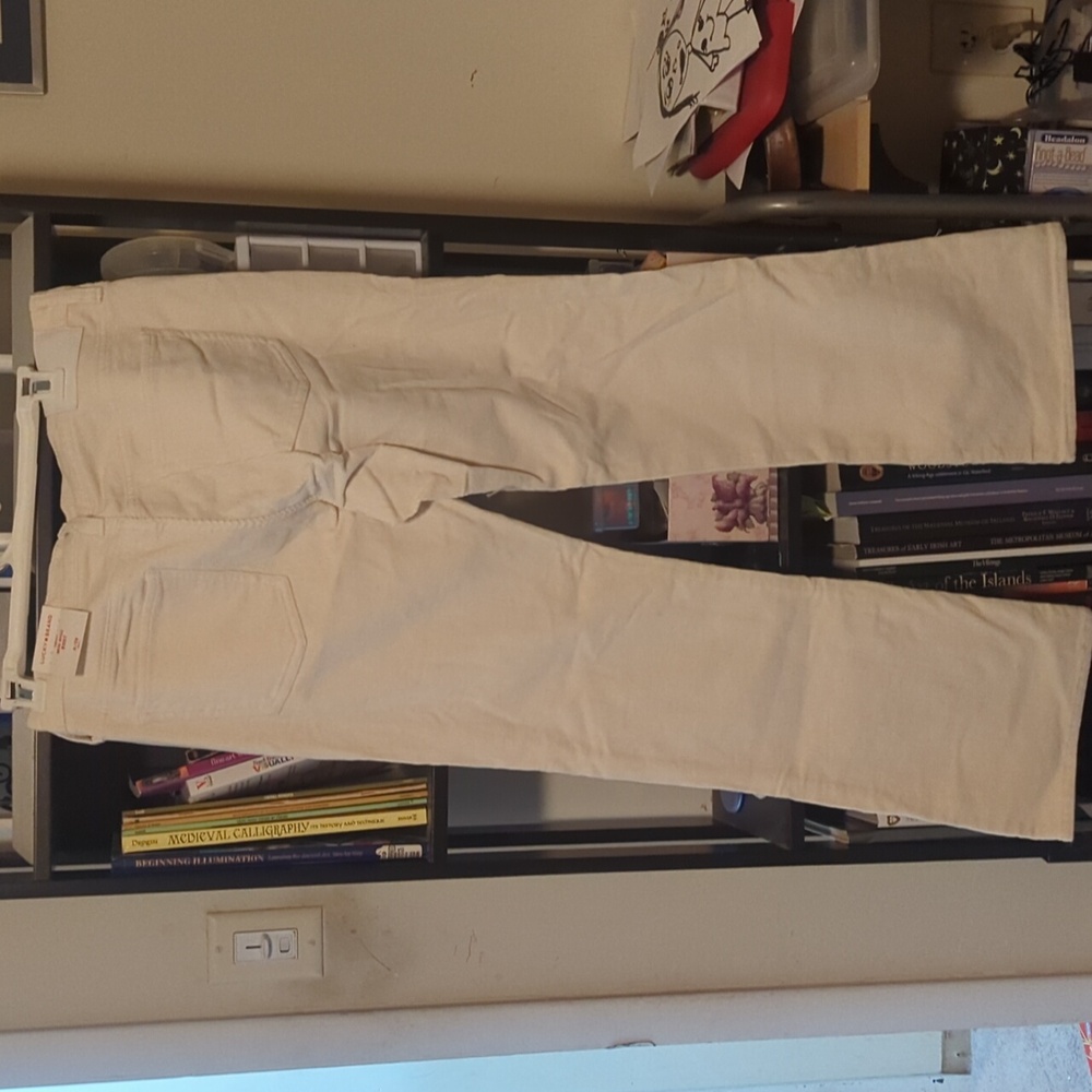 Lucky Brand Cream Cords Size 8/29 Ankle - Picture 4 of 4